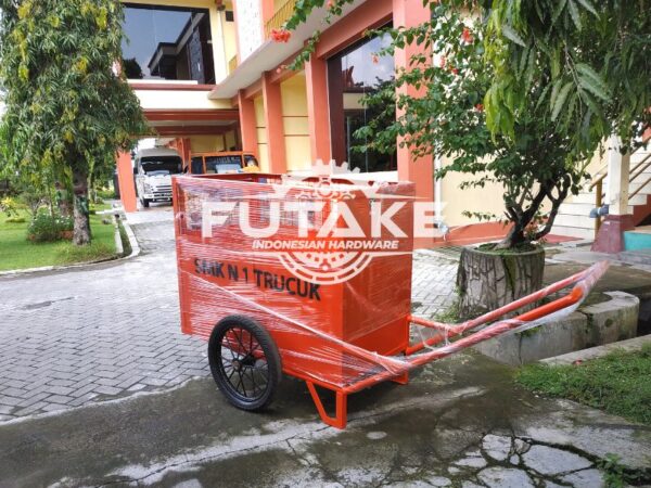 Gerobak Sampah Dorong Bahan Besi Kokoh Dan Awet 082229992299 Futake