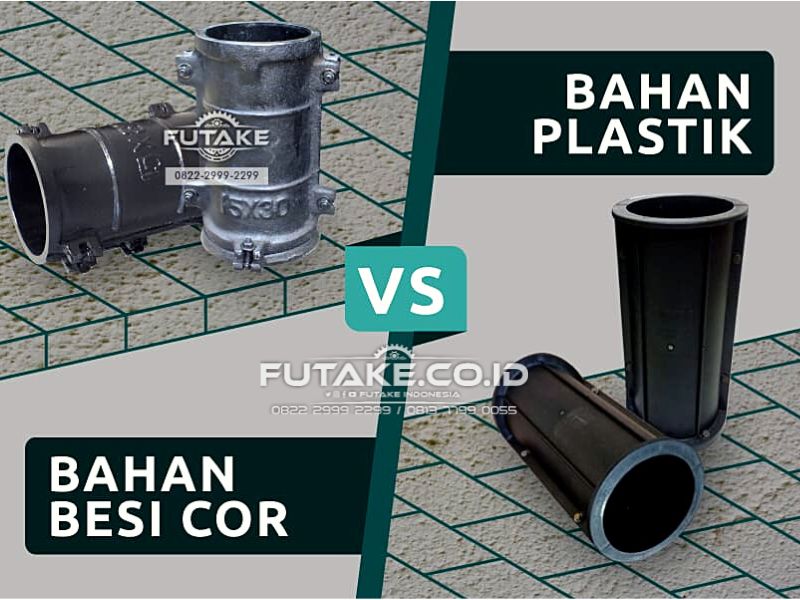 Uji Beton Silinder Besi vs Plastik