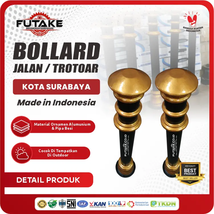 Bollard Jalan Surabaya 90 Cm